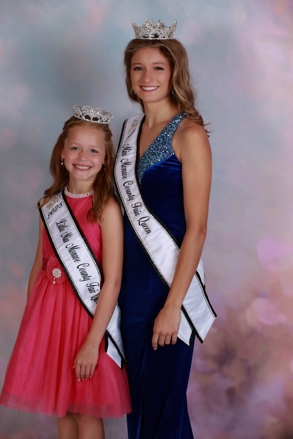 Current Miss Monroe County and Little Miss