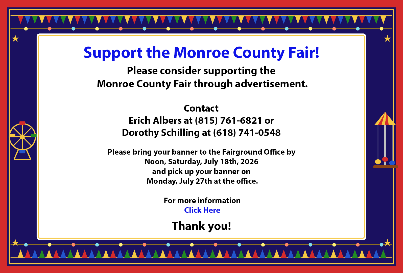 2026 Sponsorship Announcement